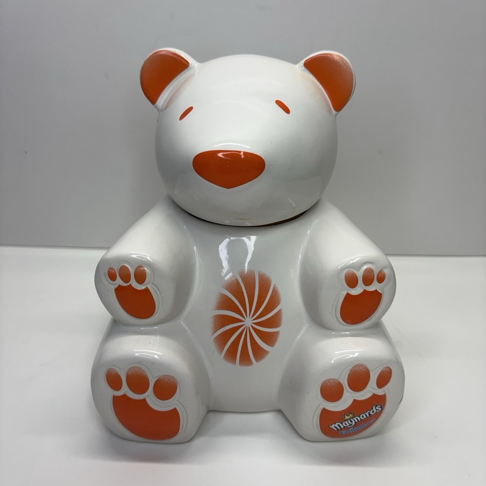 Maynard's Gummies Bear Cookie Jar RARE Candy‎ Collectible